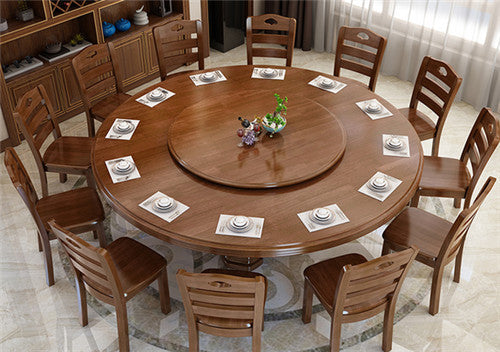 What Are the Recommended Dimensions for a Round Table for 10 Guests