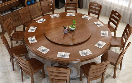 The Convenience and Effectiveness of a 10-Person Round Dining Table