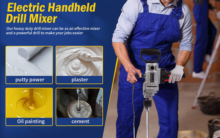 Power, Precision, and Comfort: The Perfect Mixing and Drilling Solution
