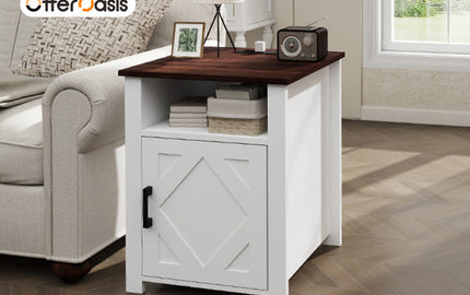 Declutter Your Space: Side Tables with Built-In Charging Stations
