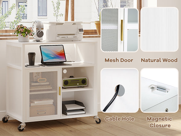 Effortless Organization: A Rolling File Cabinet That Does It All