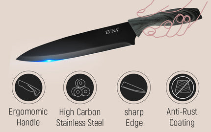 Anti-Rust & Ultra-Sharp: A Must-Have Knife Set for Every Kitchen