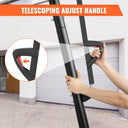 LotFun Basketball Hoop Outdoor, 5.2-10FT Height Adjustable Portable Basketball Hoops with 44 Inch Shatterproof Backboard, Basketball Goal System for Kids Youth and Adults in Backyard/Driveway/Indoor