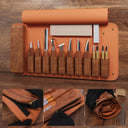 RexTact Wood Carving Kit Deluxe Hand Carving Tool Set, 16 Wood Whittling Kit High-Carbon Steel, Wood Art Tools 8 Whittling Knives & 4 Detail Carving Knives for Beginner &Professional Christmas Gift