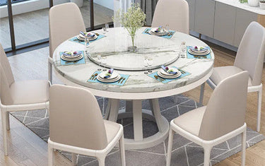 Optimal Size for a Round Dining Table for 10 People