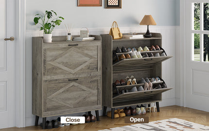 Transform Your Entryway with These Sleek Shoe Storage Cabinets
