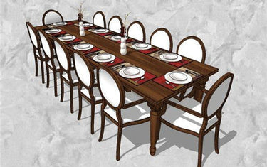 How Big Is a 12-Person Dining Table? Diameter and Size Guide