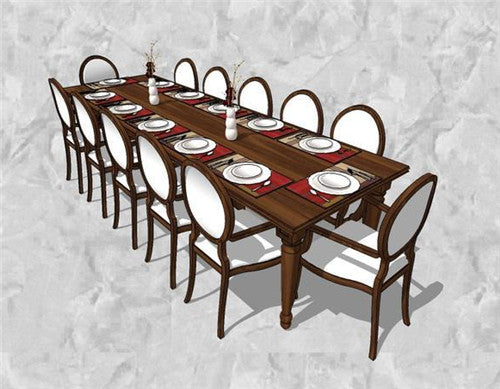 How Big Is a 12-Person Dining Table? Diameter and Size Guide