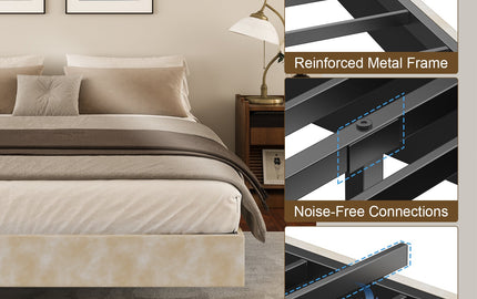 The Secret to a Modern Bedroom: Stable Floating Bed Frames
