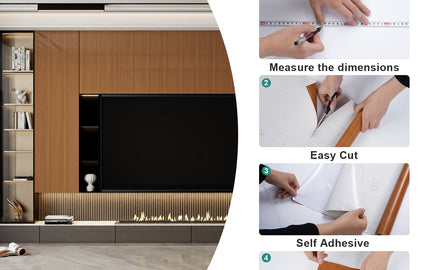 The DIY Home Makeover Hack You Need: Self-Adhesive Wallpaper