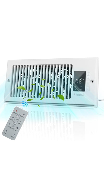 Experience Clean Air with VallisCo's Negative Ion Technology and 140 CFM Airflow