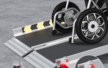 Unlock Greater Accessibility with the Foldable, Non-Slip 3FT Wheelchair Ramp