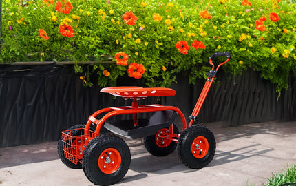 Say Goodbye to Back Pain – A Garden Cart Designed for Ergonomic Comfort
