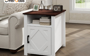 Declutter Your Space: Side Tables with Built-In Charging Stations