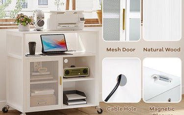 Effortless Organization: A Rolling File Cabinet That Does It All