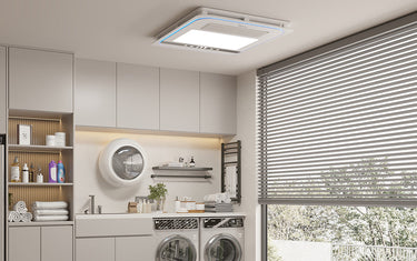 Effortless Comfort: Remote-Controlled Bathroom Fan with LED Display & Safety Features