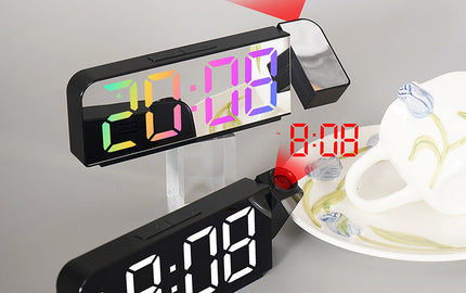 Adjustable 180° Projection – See the Time Anywhere