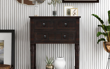 Elevate Your Home Decor with Our Exquisite Solid Wood Console Table