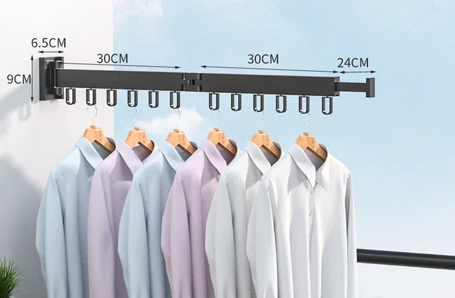 Elevate Your Home with the Ingenious Retractable Clothes Drying Rack