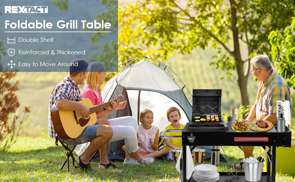 Maximize Your Outdoor Cooking Space with a Durable, Versatile Grill Table