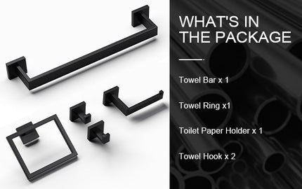 Elevate Your Bathroom Style with a Sleek Accessories Set