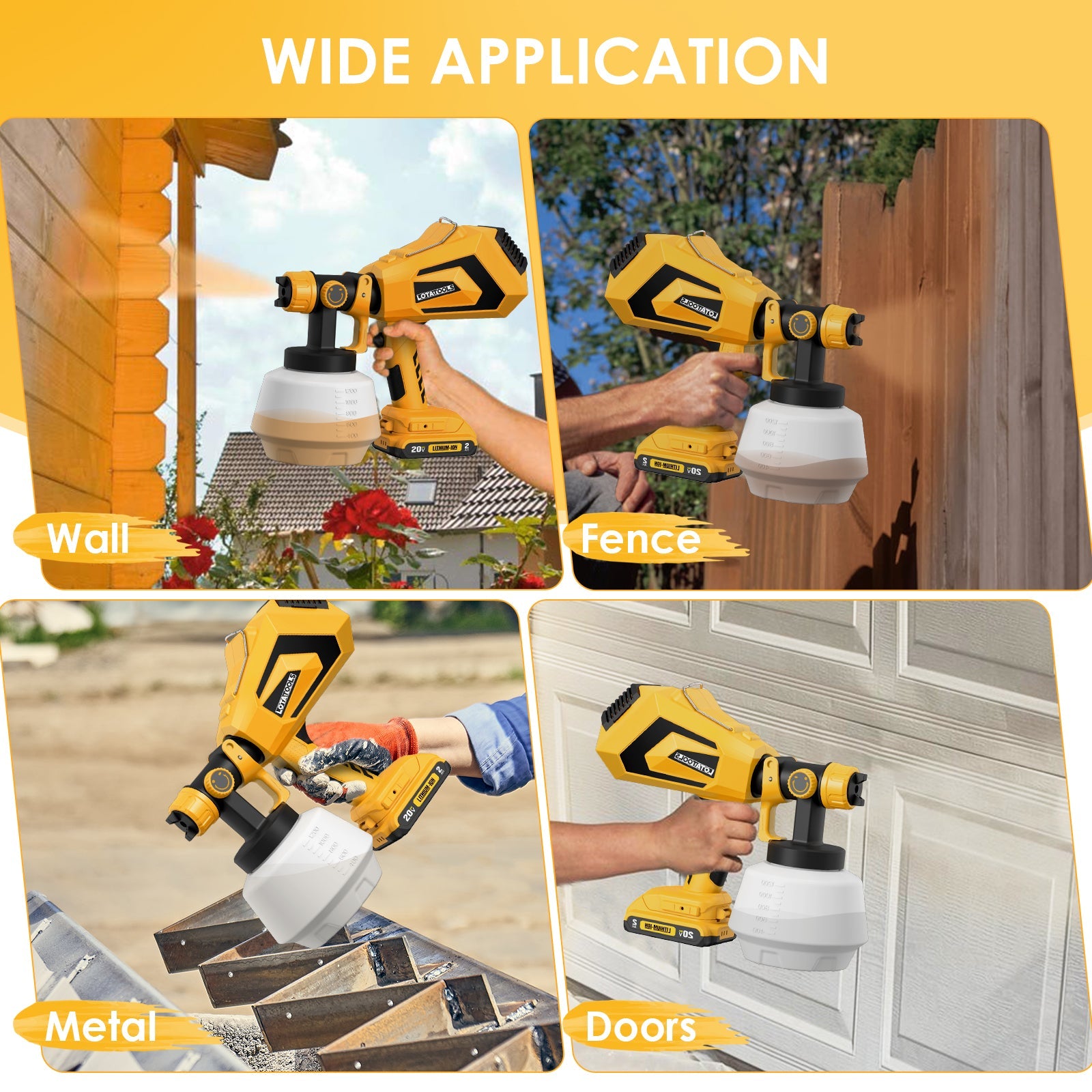 Achieve a Flawless Finish Anywhere with a Cordless Paint Sprayer