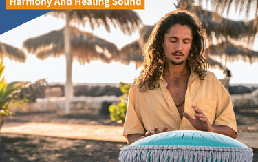 Unlock the Ethereal Melodies of the Durable Carbon Steel Tongue Drum