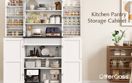 Add Functionality and Character to Your Kitchen with This Beautiful Cabinet