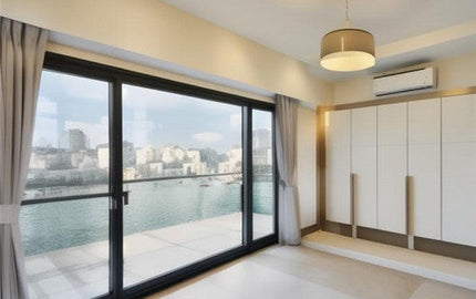 Transform Your Living Room with Trendy Balcony Partition Doors
