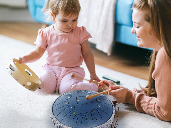 Discover Serenity: A Beginner-Friendly Steel Tongue Drum with Pristine Sound