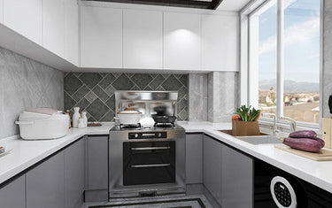 Kitchen protection Order: The "Debut show" of Ceiling and cabinets