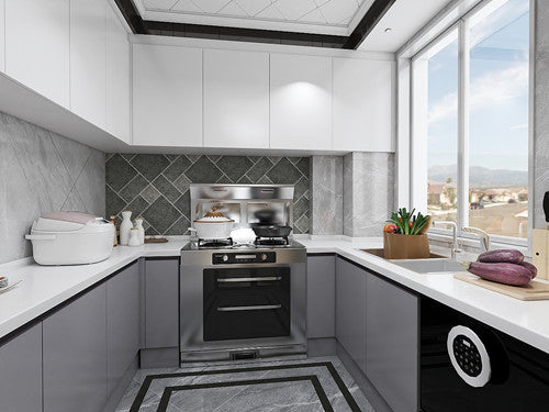Kitchen protection Order: The "Debut show" of Ceiling and cabinets