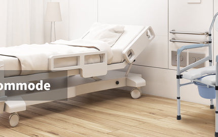 Elevate Your Bathroom Experience: Introducing the Ergonomic Commode Chair with Soft Cushion
