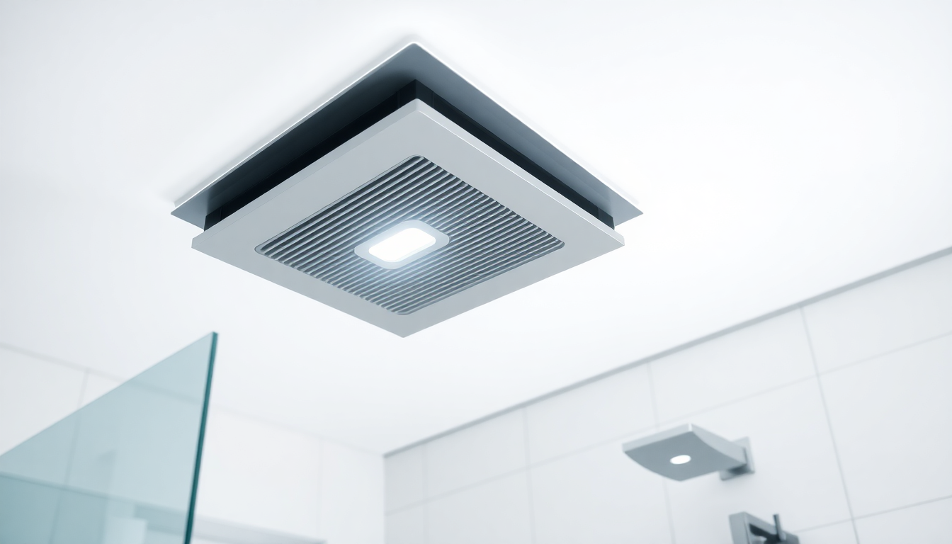 Powerful & Quiet: The Best Bathroom Exhaust Fan with LED Light