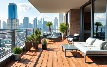 Why Plastic Interlocking Deck Tiles Are Perfect for Balconies & Terraces
