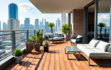Why Plastic Interlocking Deck Tiles Are Perfect for Balconies & Terraces