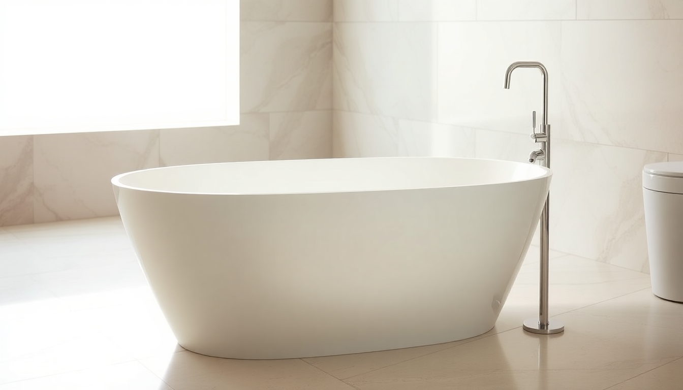 A Touch of Luxury: The Perfect Floor Mount Bathtub Faucet