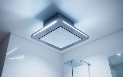 Brighten & Ventilate: The Ultimate Bathroom Fan with LED Lighting