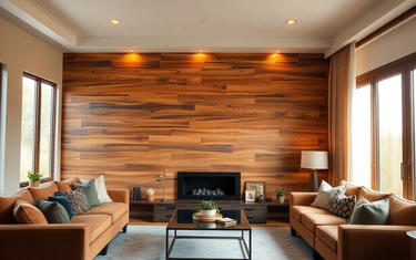 Elevate Your Walls with Wood-Textured Wallpaper: A Timeless and Versatile Home Décor Solution