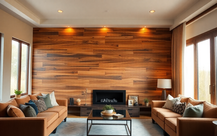 Elevate Your Walls with Wood-Textured Wallpaper: A Timeless and Versatile Home Décor Solution