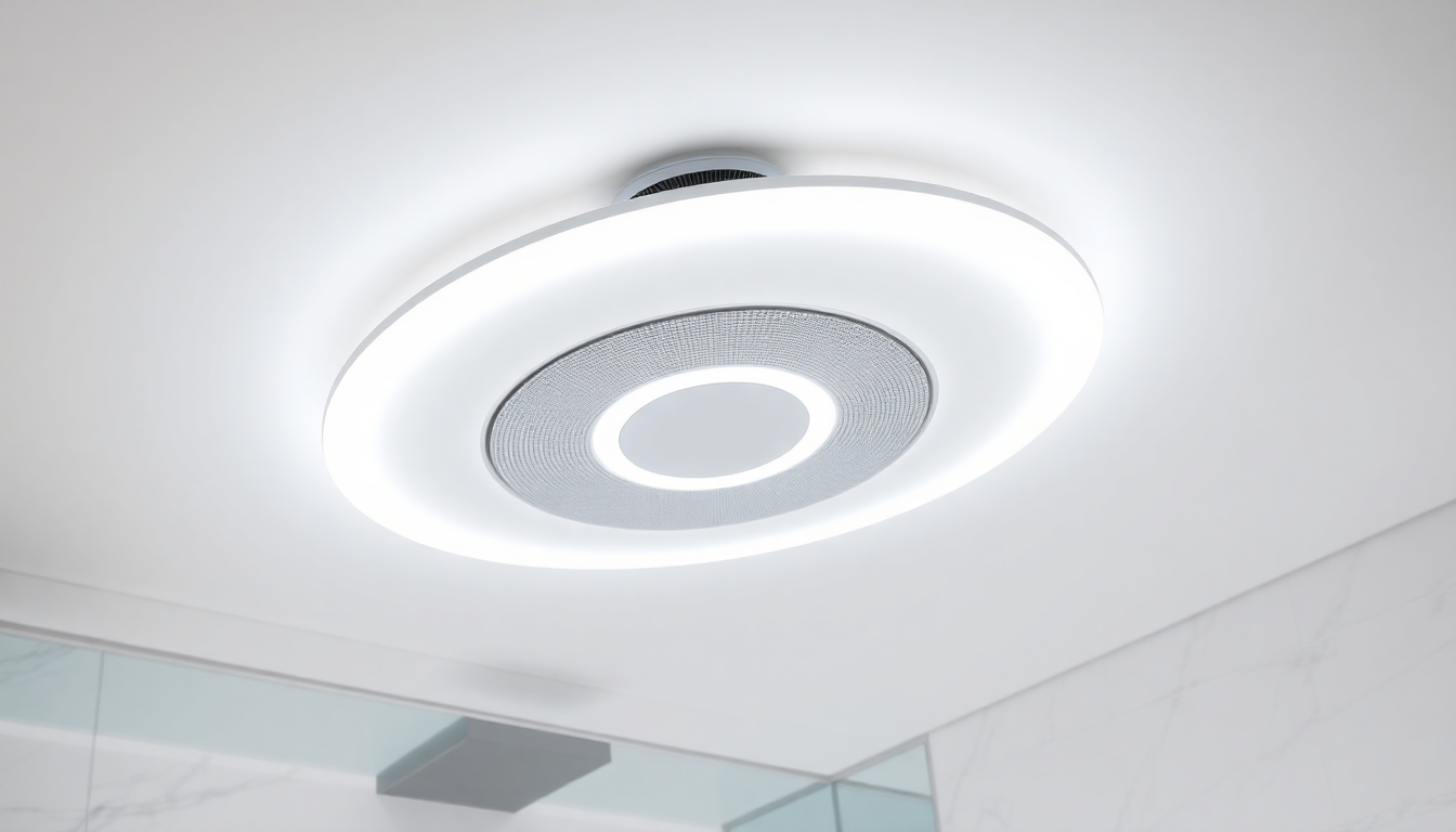 Revolutionize Your Bathroom: HAWKROWN Bluetooth Exhaust Fan with Light & Speaker
