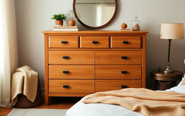 Warmth and Comfort: How This 5-Drawer Farmhouse Dresser Completes Your Space