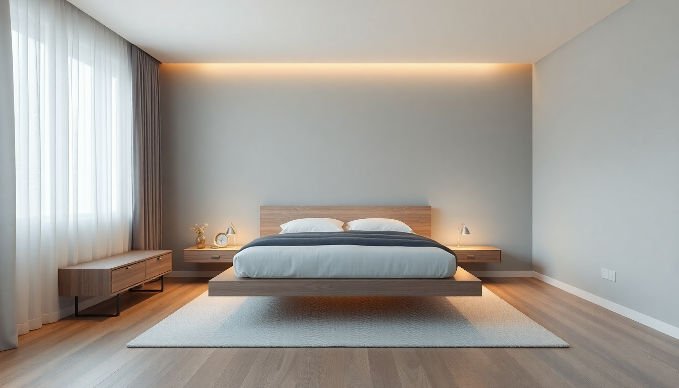 Modern Bedroom Trends: Why Floating Bed Frames Are a Must-Have