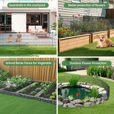 Fence Privacy Screen (5 Panels 18 in(H) x10ft(L))