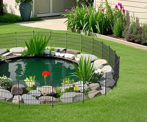 Fence Privacy Screen (5 Panels 18 in(H) x10ft(L))