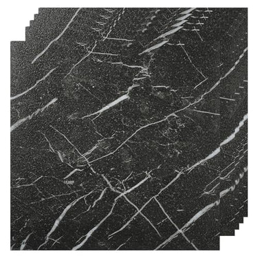 30-Pack Peel and Stick Vinyl Floor Tiles, 12"x12" Self-Adhesive Waterproof Peel and Stick Flooring Planks DIY for Bathroom, Kitchen, Living Room, Cover 30 Sq. Ft (Light Blue)