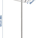 Acrylic Podium Stand,43"H Angle Adjustable Lecterns & Podiums,Portable Rolling Podium with Metal Base,Pulpits Podium for Churches,Classroom,Wedding,Speech