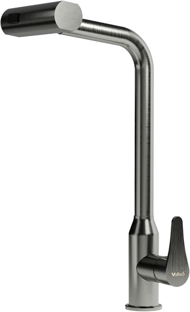 Waterfall Kitchen Faucet with Pull Down Sprayer, 3 Modes Function Sprayer Single Handle Sink Faucet，360° Rotatable Kitchen Sink Faucet Easy Installation Commercial Modern Faucets for Kitchen