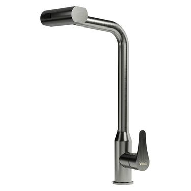 Waterfall Kitchen Faucet with Pull Down Sprayer, 4 Modes Function Sprayer Single Handle Sink Faucet，360° Rotatable Kitchen Sink Faucet Easy Installation Commercial Modern Faucets for Kitchen