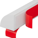 Flexible Quarter Round Molding,White 118 Inch Self Adhesive Peel and Stick Silicone Quarter Round Trim Molding for Wall Edge Corner, Cabinet Edge, Countertops